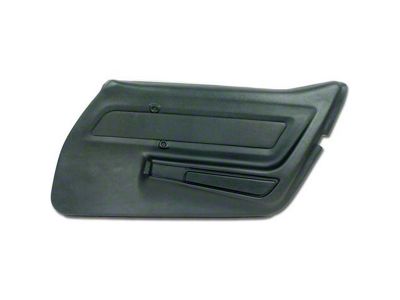Vinyl Door Panel with Trim; Passenger Side (1969 Corvette C3)