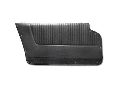 Vinyl Door Panels with Felt and Metal Supports (63-64 Corvette C2 Coupe)