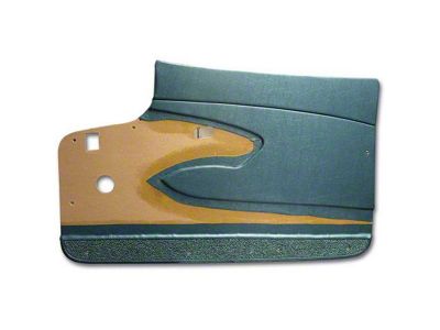 Vinyl Door Panels with Metal Supports (60-61 Corvette C1)