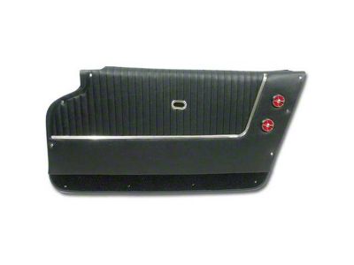 CA Vinyl Door Panels with Trim and Metal Supports (63-64 Corvette C3 Coupe)