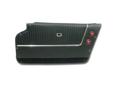 Vinyl Door Panels with Trim and Metal Supports (63-64 Corvette C3 Coupe)