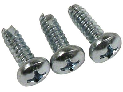 1956-1962 Corvette Voltage Regulator Mount Screws. 3 Piece