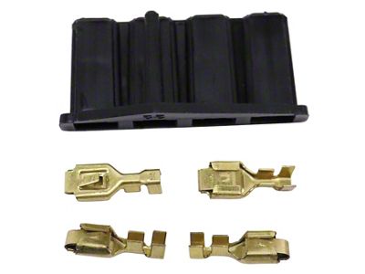 1963-1967 Corvette Voltage Regulator Plug and Terminal Set