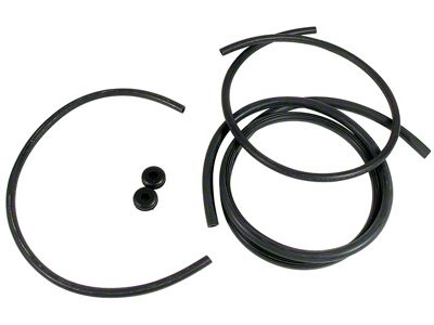 CA 1968 Corvette Washer Hose Set. with Air Conditioning