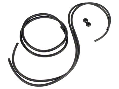 1969-1972 Corvette Washer Hose Set. with Air Conditioning
