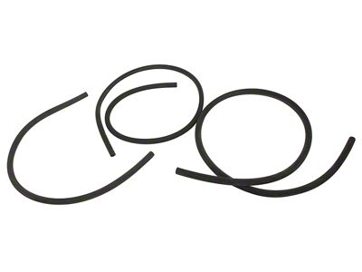 1963-1967 Corvette Washer Hose Set. with Air Conditioning Or 396 3 Piece Set