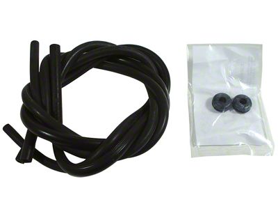 Washer Hose Set with Grommet (63-67 Corvette C2 w/ A/C; 1965 396 V8 Corvette C2)