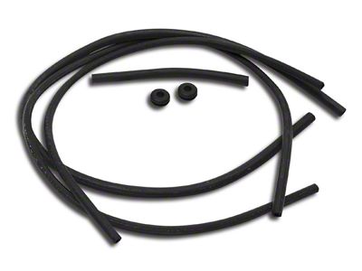 1963-1967 Corvette Washer Hose Set. with Grommet without Air Conditioning
