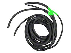 Auto Accessories of America Washer Hose Set. Ribbed Carbureted (58-62 Corvette C1)