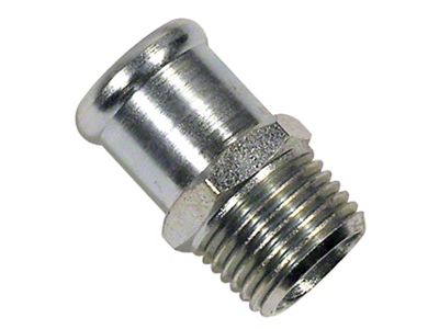 1966-1967 Corvette Water Pump Heater Hose Fitting. 427 with Air Conditioning