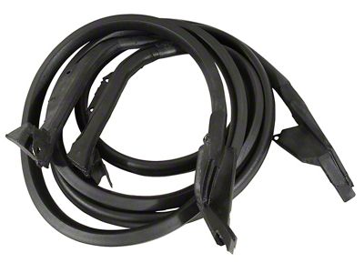 1978-1982 Corvette Weatherstrip - Door Mains Latex