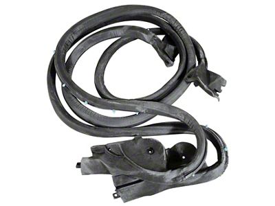 1984-1996 Corvette Weatherstrip - Door Mains Latex