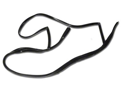 1956-1962 Corvette Weatherstrip - Hardtop Rear - 61-62 Replacement