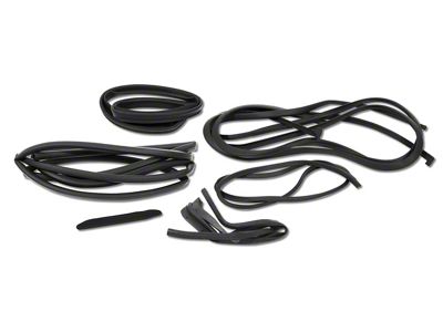 Weatherstrip Kit; 8-Pieces (1958 Corvette C1)