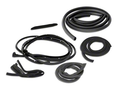 Weatherstrip Kit; 8-Pieces (1959 Corvette C1)