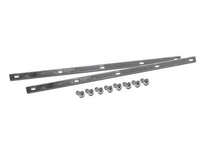 1956-1958 Corvette Weatherstrip Retainer. Convertible Top Header with Screws