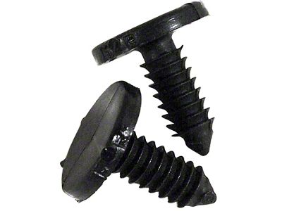 Weatherstrip Retainer Kit; Rear (84-96 Corvette C4)
