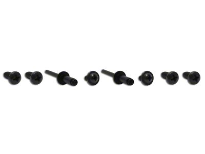 1963-1967 Corvette Weatherstrip Retainer Screws. Body Hinge Pillar Coupe
