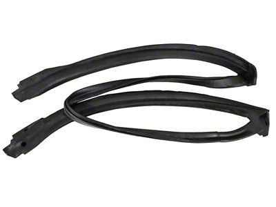 CA 1984-1996 Corvette Weatherstrip - Roof and Window Front Latex