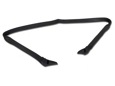 CA 1984-1996 Corvette Weatherstrip - Roof and Window Rear Latex