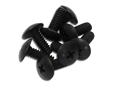 1970-1982 Corvette Weatherstrip Screw Set. T-top 8 Piece