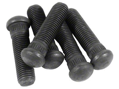1953-1964 Corvette Wheel Lug Studs. Rear 1 3/8 Inch 5 Piece Set