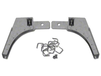 1963 Corvette Window Channel Corner Reinforcements. Coupe Rear