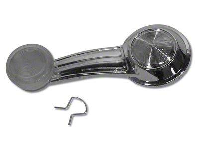 1967-1979 Corvette Window Crank. Clear Knob