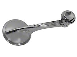 Window Crank Handle; Chrome (56-62 Corvette C1)
