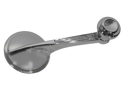 Window Crank Handle; Chrome (56-62 Corvette C1)