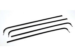 Auto Accessories of America Window Felts. Inner and Outer 4 Piece Set (56-62 Corvette C1)