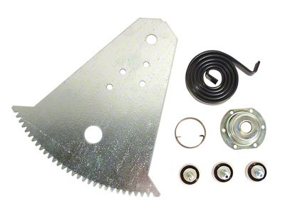 1968-1979 Corvette Window Regulator Rebuild Kit - Manual
