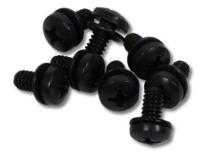 1963-1967 Corvette Window Regulator To Door Screws. 8 Piece Set