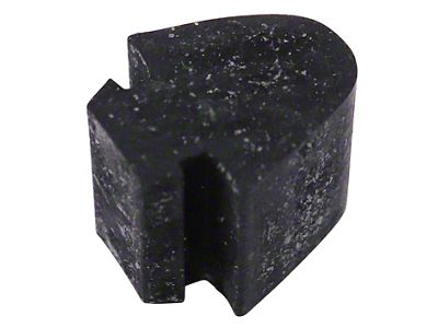 1963-1967 Corvette Window Stop Bumper. Rear Upper Convertible