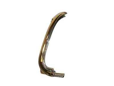 1956-1962 Corvette Windshield Chrome Side Post, Passenger Side