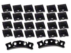 CA Windshield Molding Clip Set; 26-Piece (64-67 Corvette C2 Coupe)