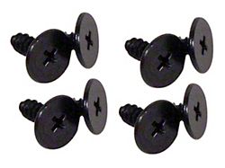 Auto Accessories of America Windshield Pillar Weatherstrip Retainer Screws - 8pc (63-67 Corvette C2)