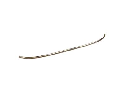 1968-1976 Corvette Windshield Reveal Molding. Upper Stainless Steel