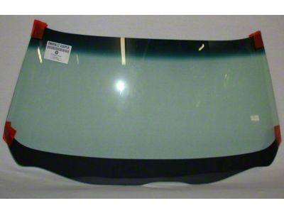 1978-1982 Corvette Windshield with Soft Ray Green Tint and Shade Band