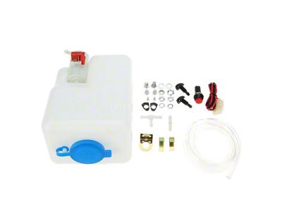 1968-1996 Corvette Windshield Washer Kit - 12 Volt