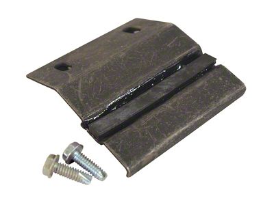 1968-1973 Corvette Wiper Arm Stop Bracket. with Cushion