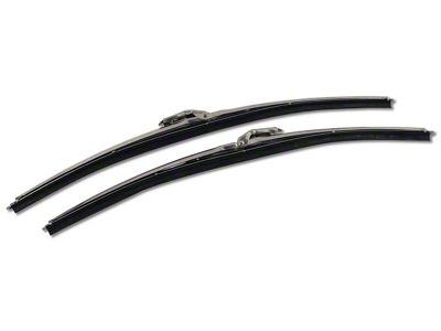 1963-1967 Corvette Wiper Blade Assemblies. Polished