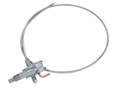 1958-1962 Corvette Wiper Control Switch with Stainless Steel Cable