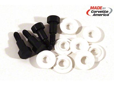 1968-1972 Corvette Wiper Door Link Repair Kit. 12 Piece