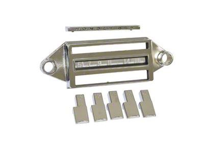Wonderbar Radio Face Kit (61-62 Corvette C1)