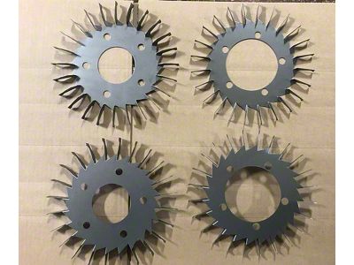Z06 Brake Fans (63-64 Corvette C2)