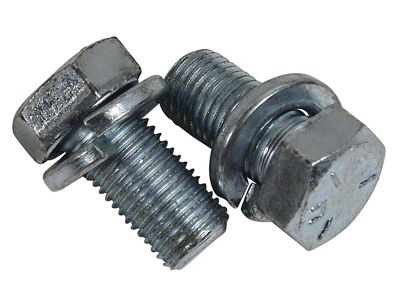 Crankshaft Pulley Bolts with Lock Washers (69-82 Corvette C3)