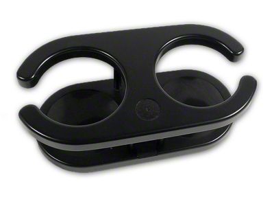 Cup Keeper; Black (68-82 Corvette C3)