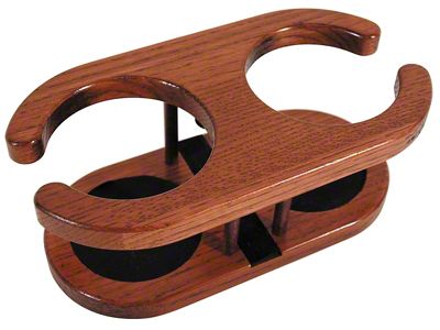 Cup Keeper; Woodgrain (68-82 Corvette C3)