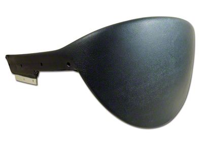 ABS Plastic Dash Pad; Driver Side (65-67 Corvette C2)
